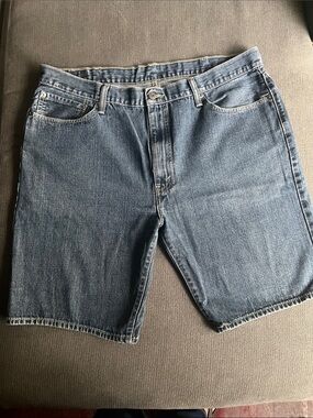 Levi's Men's Denim Cutoff Shorts - Medium Blue